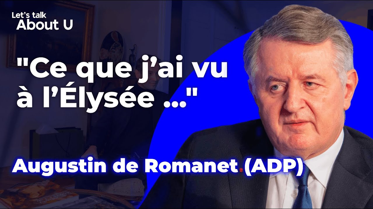 Augustin de Romanet, Président d'Aéroports de Paris, invité de Let's Talk About U
